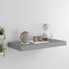 Image de vidaXL Wandschap zwevend 50x23x3,8 cm MDF grijs323850