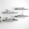 Image de vidaXL Wandschappen zwevend 4 st 60x23,5x3,8 cm MDF grijs323855