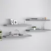 Image de vidaXL Wandschappen zwevend 4 st 80x23,5x3,8 cm MDF grijs323858