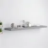 Image de vidaXL Wandschap zwevend 120x23,5x3,8 cm MDF grijs323862