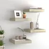 Image de vidaXL Wandschappen zwevend 4 st 23x23,5x3,8 cm MDF eikenkleurig323867