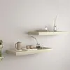 Image de vidaXL Wandschappen zwevend 2 st 60x23,5x3,8 cm MDF eikenkleurig323875