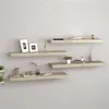 Image de vidaXL Wandschappen zwevend 4 st 80x23,5x3,8 cm MDF eikenkleurig323879