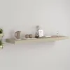 Image de vidaXL Wandschap zwevend 90x23,5x3,8 cm MDF eikenkleurig323880