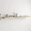 Image de Étagère flottante murale chêne 120x23,5x3,8 cm MDF