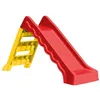 Image de vidaXL Toboggan pliable d'enfants Intérieur/Extérieur Rouge et jaune