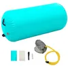 Image de Rouleau gonflable de gymnastique avec pompe 120x90 cm PVC Vert