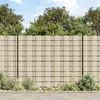 Image de vidaXL Tuinscherm 70x0,19 m PVC cràmekleurig147856