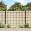 Image de Bâche Pour Clôture de Jardin, PVC, 70X0,19 M, Crème