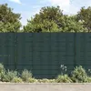 Image de vidaXL Tuinschermen 4 st 35x0,19 m PVC matgroen147870