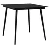 Image de Table a manger fixe sans tiroir carre en Bois L 80 cm
