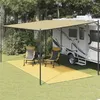Image de vidaXL Tapis de Tente Tapis de Voyage de Camping Tapis de Patio Auvent de Caravane Extérieur Résistance aux Intempéries 310765