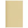 Image de vidaXL Tapis de tente 300x400 cm Beige