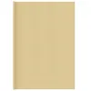 Image de vidaXL Tapis de tente 400x700 cm Beige