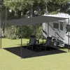 Image de vidaXL Tapis de Tente Bâche de Camping Tapis d'Extérieur Tapis d'Auvent de Caravane Voyage en Camping Terrasse Patio 400x400 310791