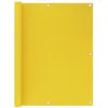 Image de vidaXL Balkonscherm 120x300 cm HDPE geel311000