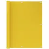 Image de vidaXL Balkonscherm 120x400 cm HDPE geel311001