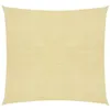 Image de vidaXL Voile d'Ombrage Protection Ecran Solaire Bâche d'Ombrage Anti UV Jardin Terrasse Balcon Extérieur 160 g/m² Beige 311108