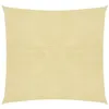 Image de vidaXL Voile d'Ombrage Protection Ecran Solaire Bâche d'Ombrage Anti UV Jardin Terrasse Balcon Extérieur 160 g/m² Beige 311113