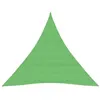 Image de vidaXL Voile d'ombrage 160 g-m² Vert clair 4,5x4,5x4,5 m PEHD