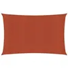 Image de vidaXL Voile d'ombrage 160 g-m² Terre cuite 3x4,5 m PEHD