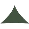 Image de vidaXL Zonnezeil 160 g/m² 5x5x5 m HDPE donkergroen311482
