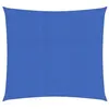 Image de vidaXL Voile d'ombrage 160 g-m² Bleu 2,5x2,5 m PEHD