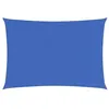 Image de vidaXL Voile d'ombrage 160 g-m² Bleu 2,5x4 m PEHD