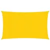 Image de Voile d'ombrage - vidaXL - 2,5x5 m - Jaune - PEHD - Résistante aux UV et à la moisissure