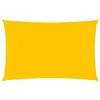 Image de vidaXL Voile d'ombrage 160 g-m² Jaune 3x5 m PEHD