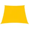 Image de vidaXL Voile d'ombrage 160 g-m² Jaune 3-4x2 m PEHD