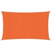 Image de vidaXL Voile d'ombrage 160 g-m² Orange 2x5 m PEHD