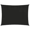 Image de vidaXL Voile d'ombrage 160 g-m² Noir 2x3,5 m PEHD