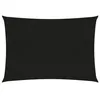 Image de vidaXL Voile d'ombrage 160 g-m² Noir 2,5x3,5 m PEHD