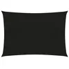 Image de vidaXL Voile d'ombrage 160 g/m² Noir 2,5x4 m PEHD