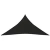 Image de vidaXL Voile d'ombrage 160 g/m² Noir 4x4x4 m PEHD