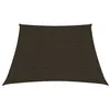Image de vidaXL Voile d'ombrage 160 g-m² Marron 3-4x2 m PEHD