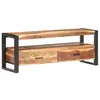 Image de Meuble TV 120x35x45 cm Bois massif avec finition miel