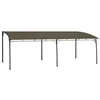 Image de vidaXL Zonneluifel 6x3x2,55 m taupe312256