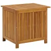 Image de Salon de jardin Vidaxl bois massif marron
