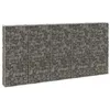 Image de vidaXL Schanskorfmuur met deksels 300x30x150 cm gegalvaniseerd staal147822