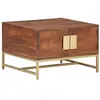 Image de vidaXL Salontafel 67x67x45 cm massief mangohout honingbruin320376