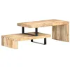 Image de Ensemble de table basse 2 pcs Bois de manguier massif