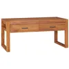 Image de vidaXL Tv-meubel 100x40x45 cm teakhout325272