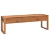 Image de Meuble TV 140x40x45 cm Bois de teck
