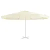 Image de vidaXL Vervangingsdoek voor parasol 500 cm zandkleurig312538