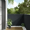 Image de vidaXL Balkonscherm 120x500 cm oxford stof antraciet134874
