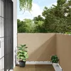 Image de vidaXL Balkonscherm 120x600 cm oxford stof beige134947
