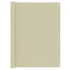 Image de vidaXL Balkonscherm 120x500 cm oxford stof terracotta134958