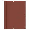 Image de vidaXL Balkonscherm 120x300 cm oxford stof terracotta134980